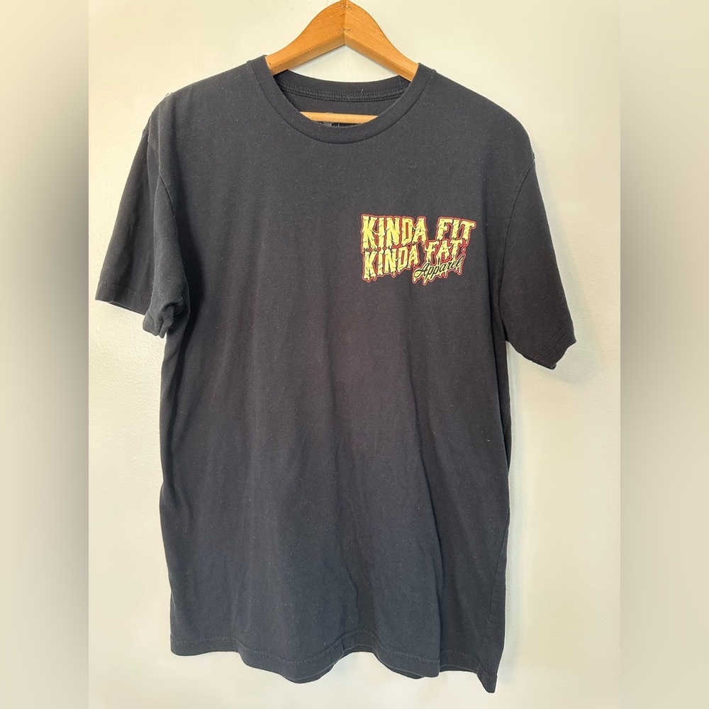 Kinda Fit Kinda Fat Pizza Graphic Tee Men’s Size L